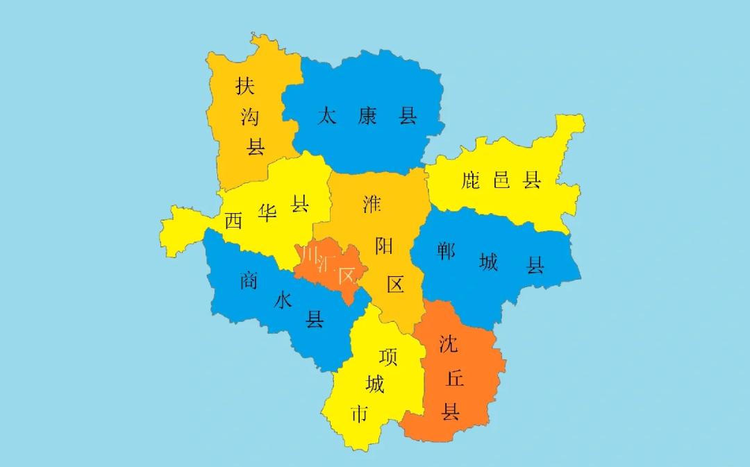 周口市，位于河南省东南部，东接安徽阜阳市和亳州市，西连漯河市、许昌市，南邻驻马店