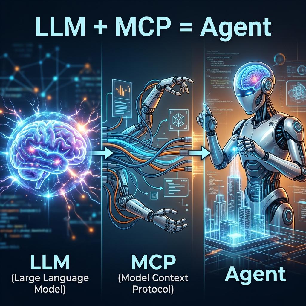 如果没有MCP 大模型就不可能进入Agent时刻！