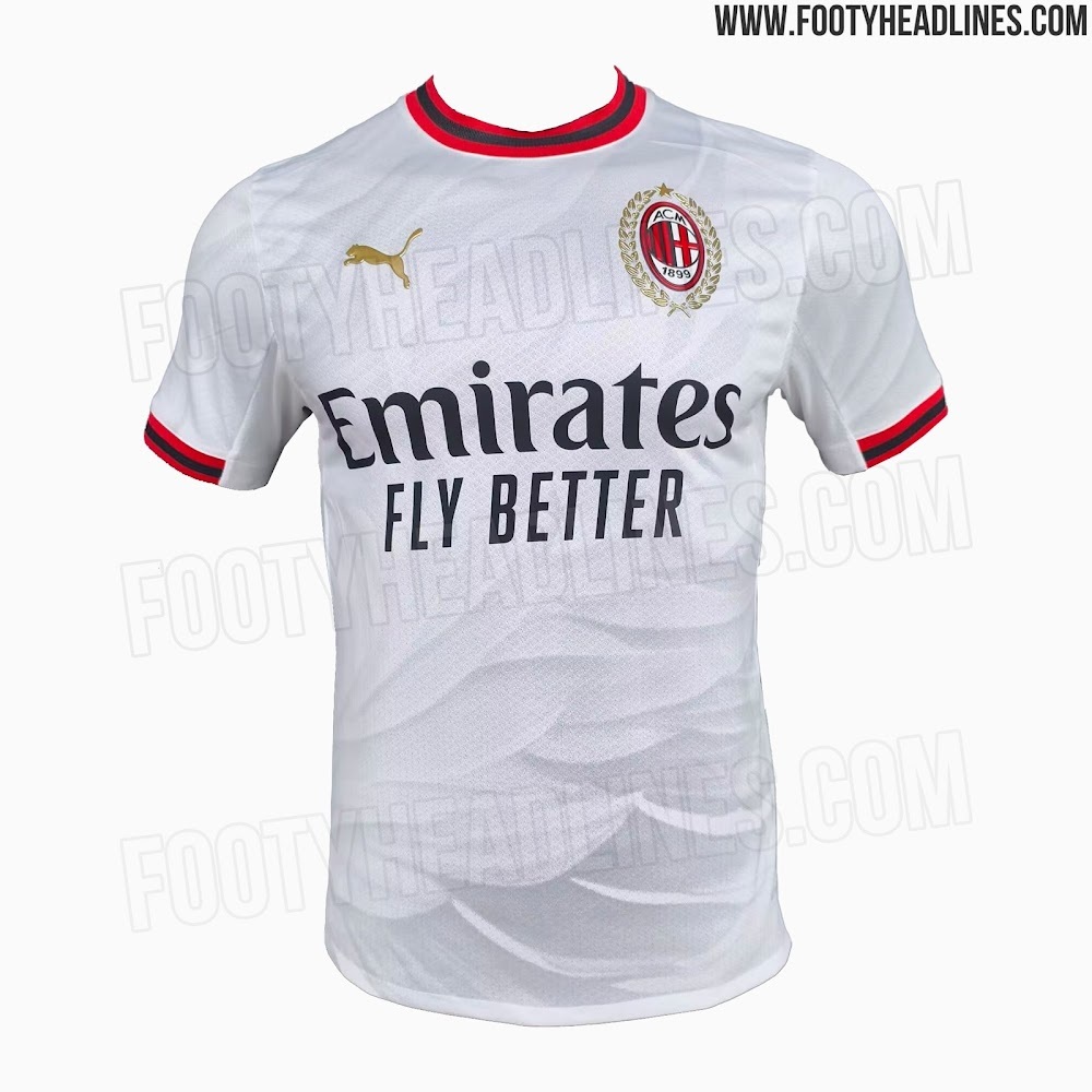 AC米兰 米兰下赛季客场球衣谍照。sempremilan