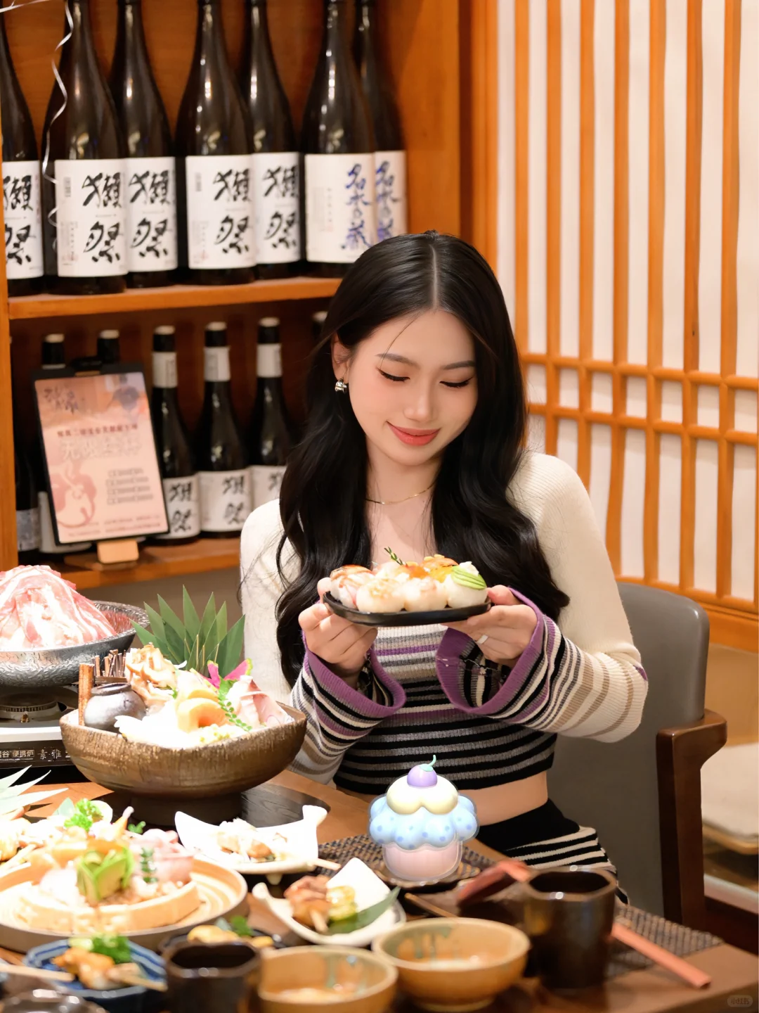 一生只为出片的泉州女人，来漂亮店过生日🍣