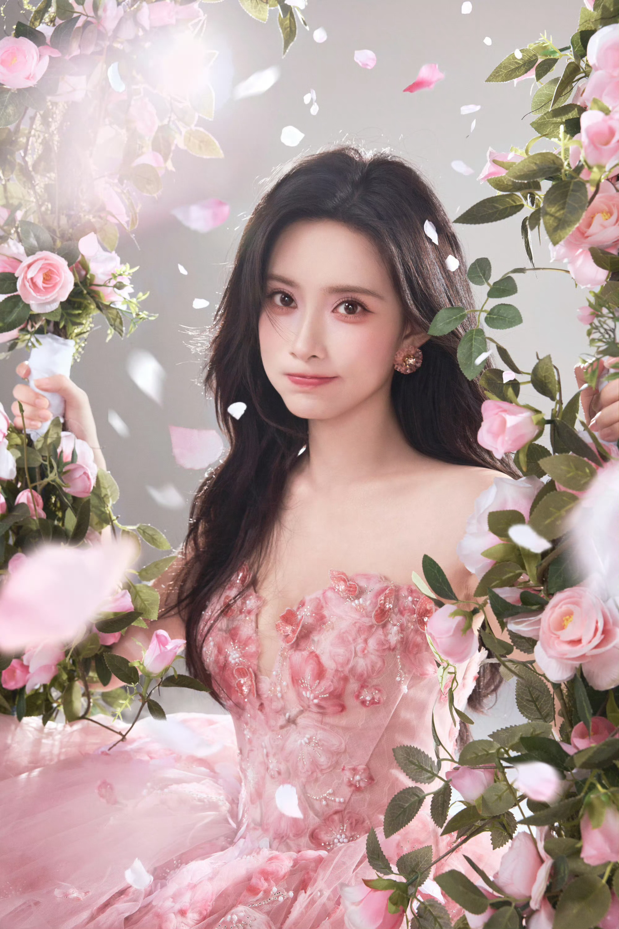 【孟子义】我好像看到真的桃花仙子了[送花花]     孟子义桃花映江山 ​​​
