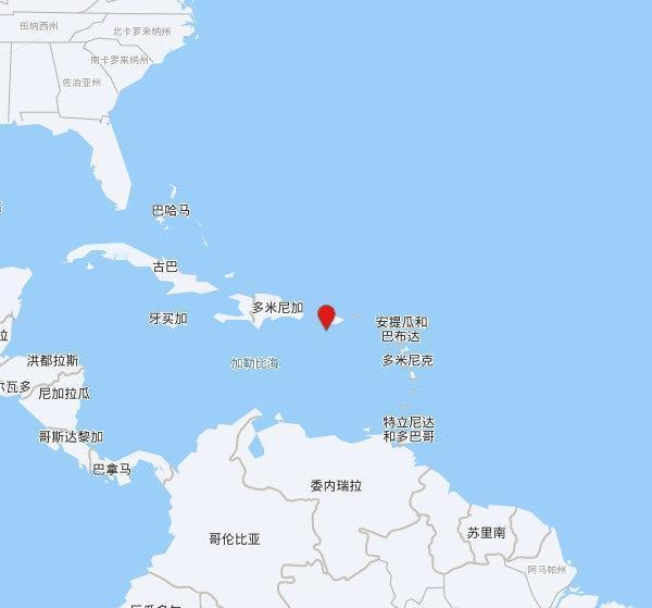 【美国地质勘探局】发布，2025-10-07 10:01:19 在 波多黎各Gu