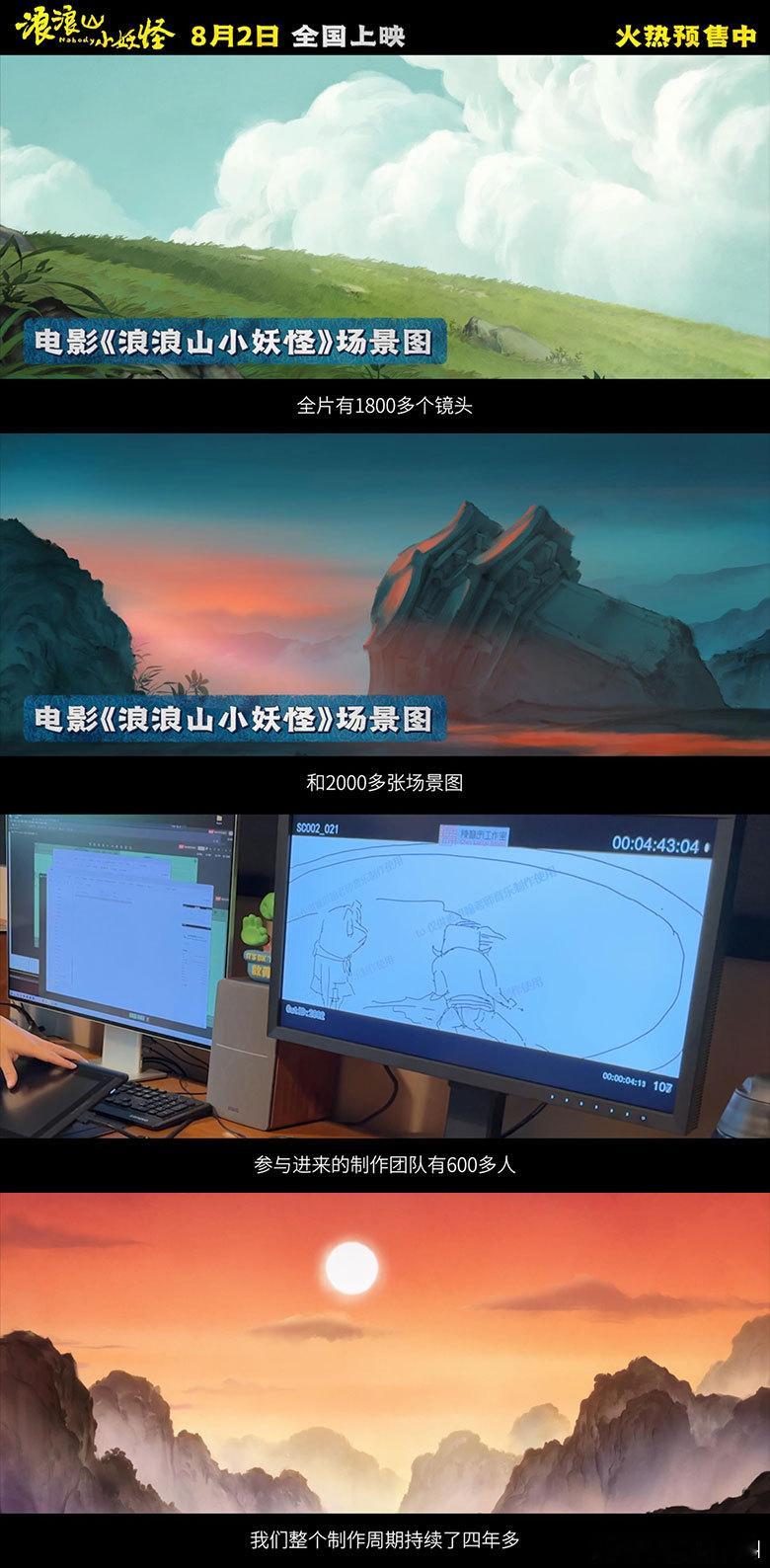 浪浪山小妖怪开分 豆瓣8.6！国产二维动画电影的又一个的高光时刻！1800多组镜