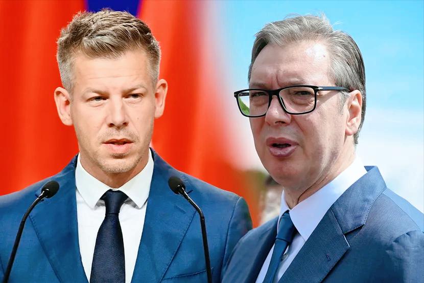 4月21日，塞尔维亚总统武契奇与匈牙利候任总理毛焦尔通话，确认了塞尔维亚和匈牙利