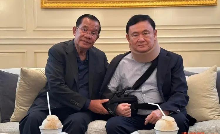 泰国前总理他信被判监禁1年，现在最高兴的估计是洪森，洪森通过录音门先是让他信的女