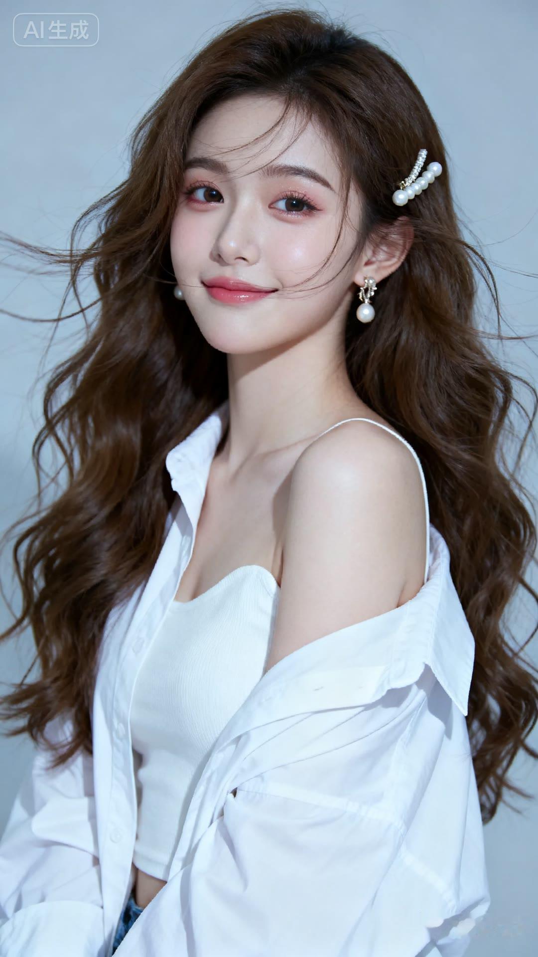 玉人如花美，笑语动春风。