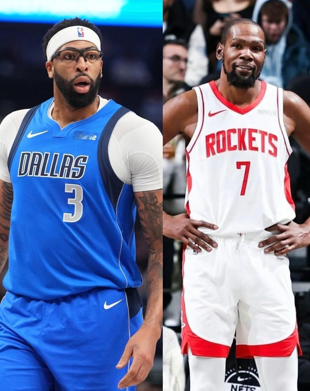 NBA 不吹不黑！今日杜兰特和戴维斯的表现不分伯仲！杜兰特：本场出战37分钟，投