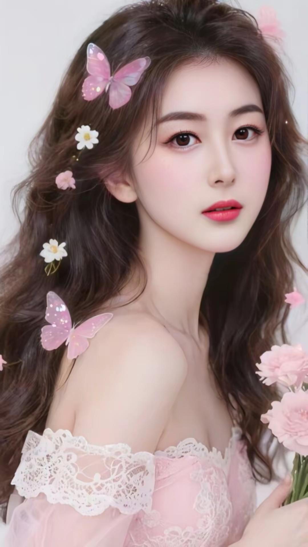 唯美蝴蝶结造型