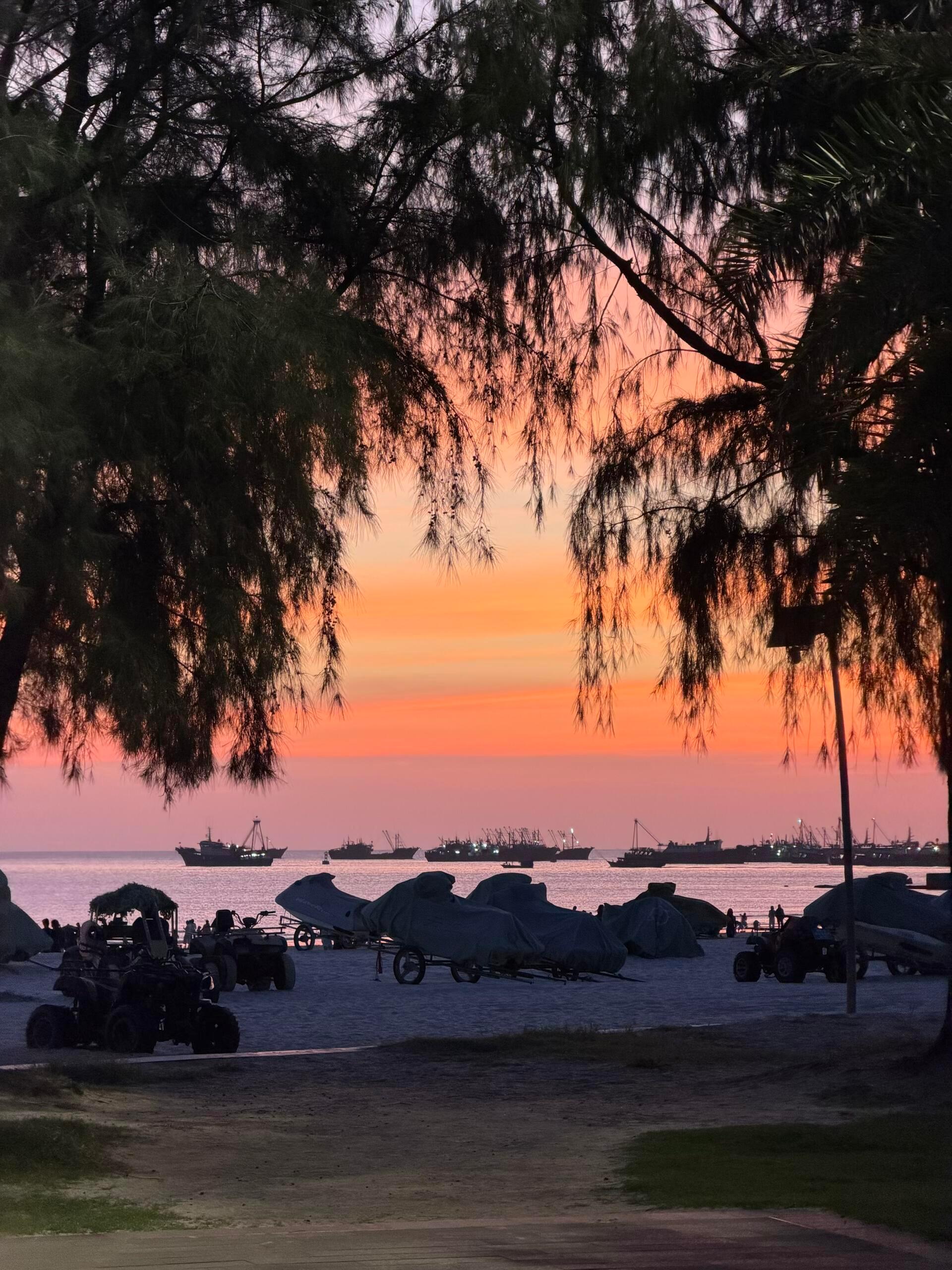 北海银滩世纪日落！！真的不是亚庇的世纪日落吗！！ 