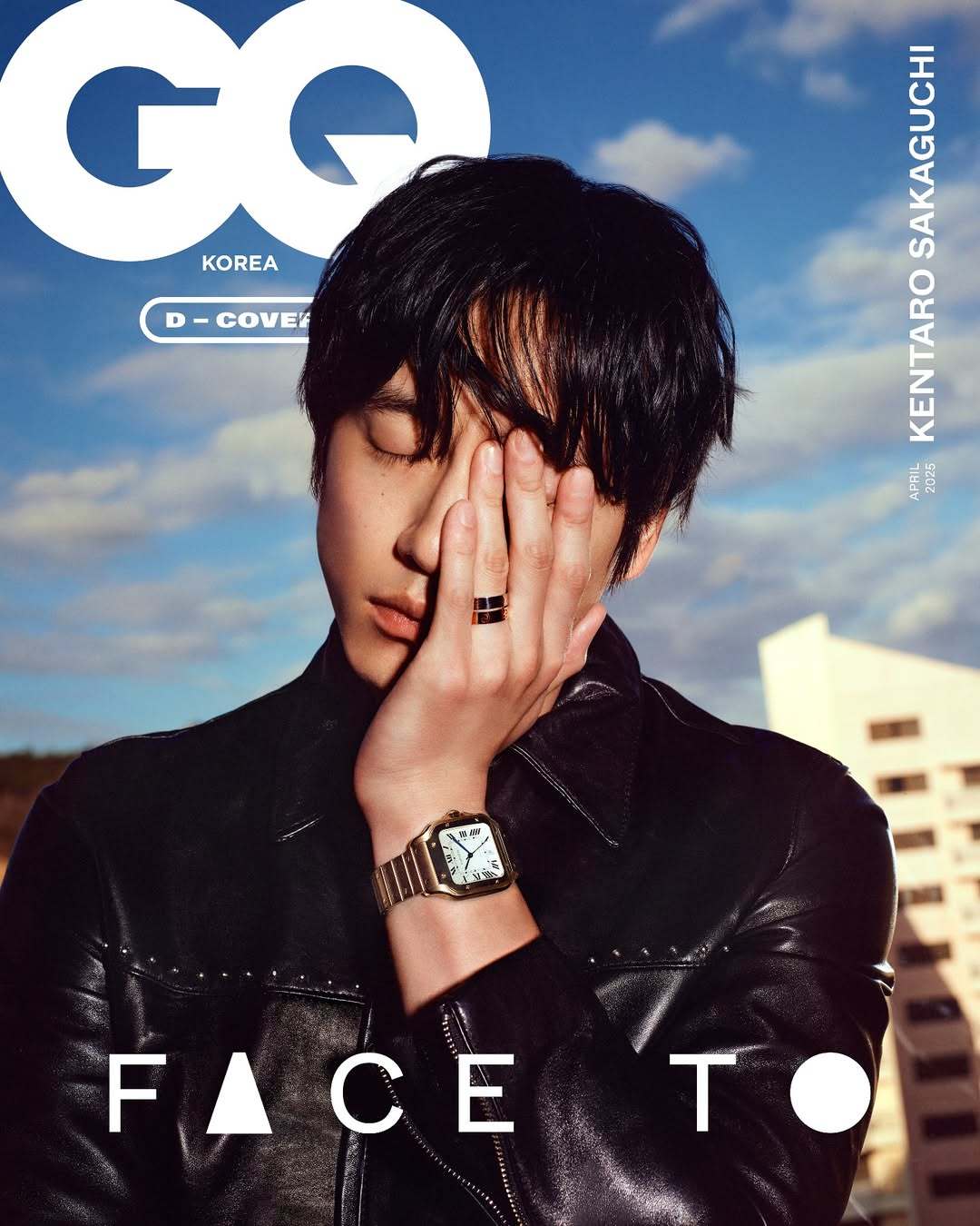 坂口健太郎  in  GQ Korea  Digital Cover 坂口与 C