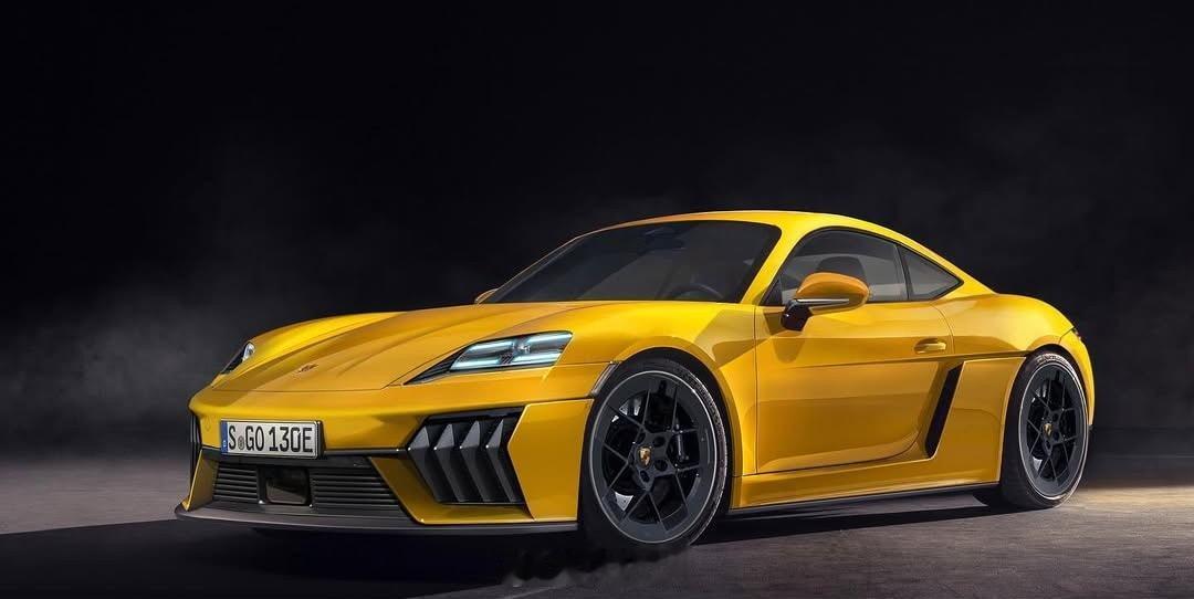 保时捷下一代保时捷718渲染图 【新车渲染】下一代保时捷718渲染图，大家觉得怎