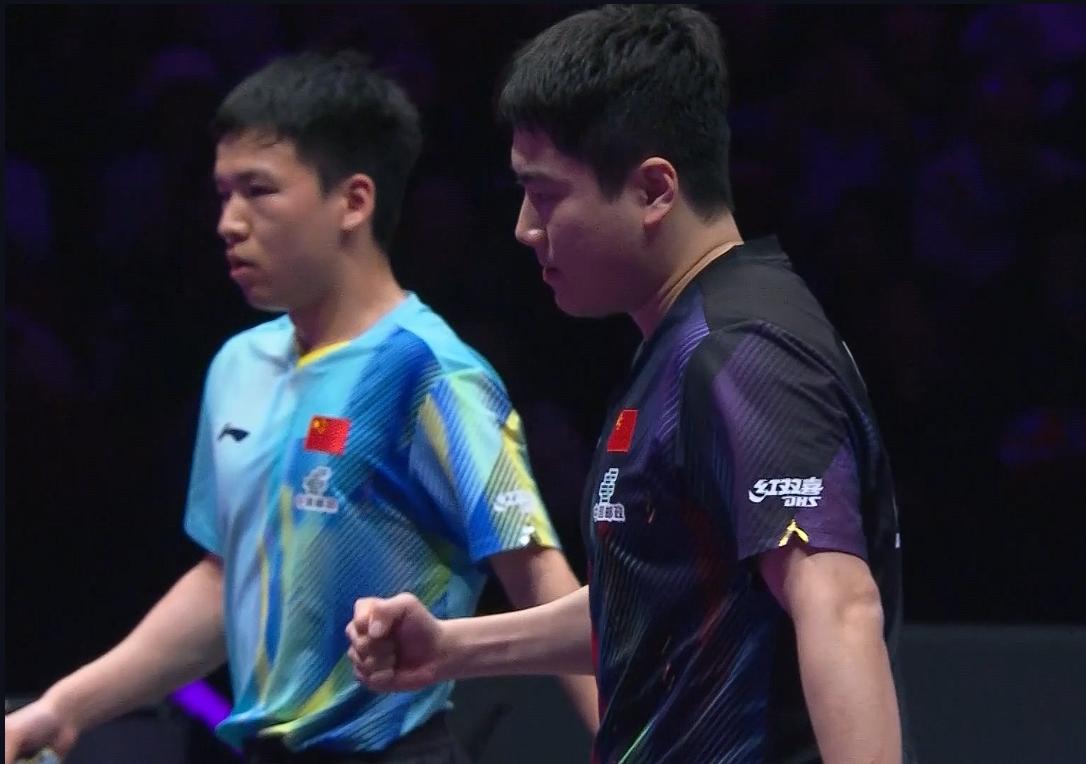 甜甜呀，你还是一样的配方呀！[捂脸]WTT重庆冠军赛男单 1/16 决赛，梁靖崑