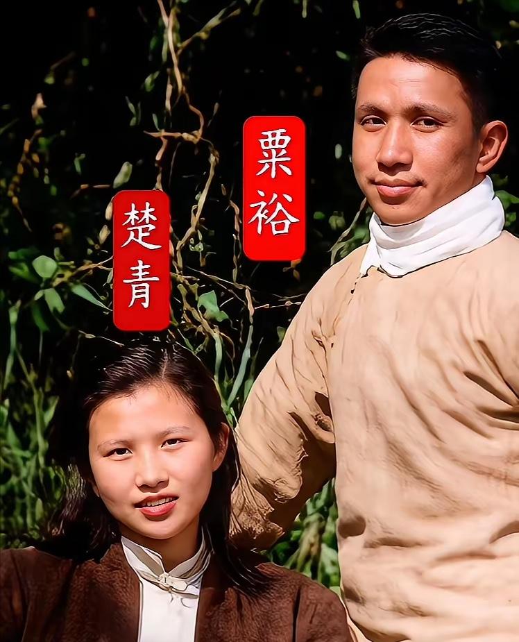 这是34岁的粟裕大将和18岁的楚青在苏中抗日根据地的温情合影，都看看吧，革命伴侣