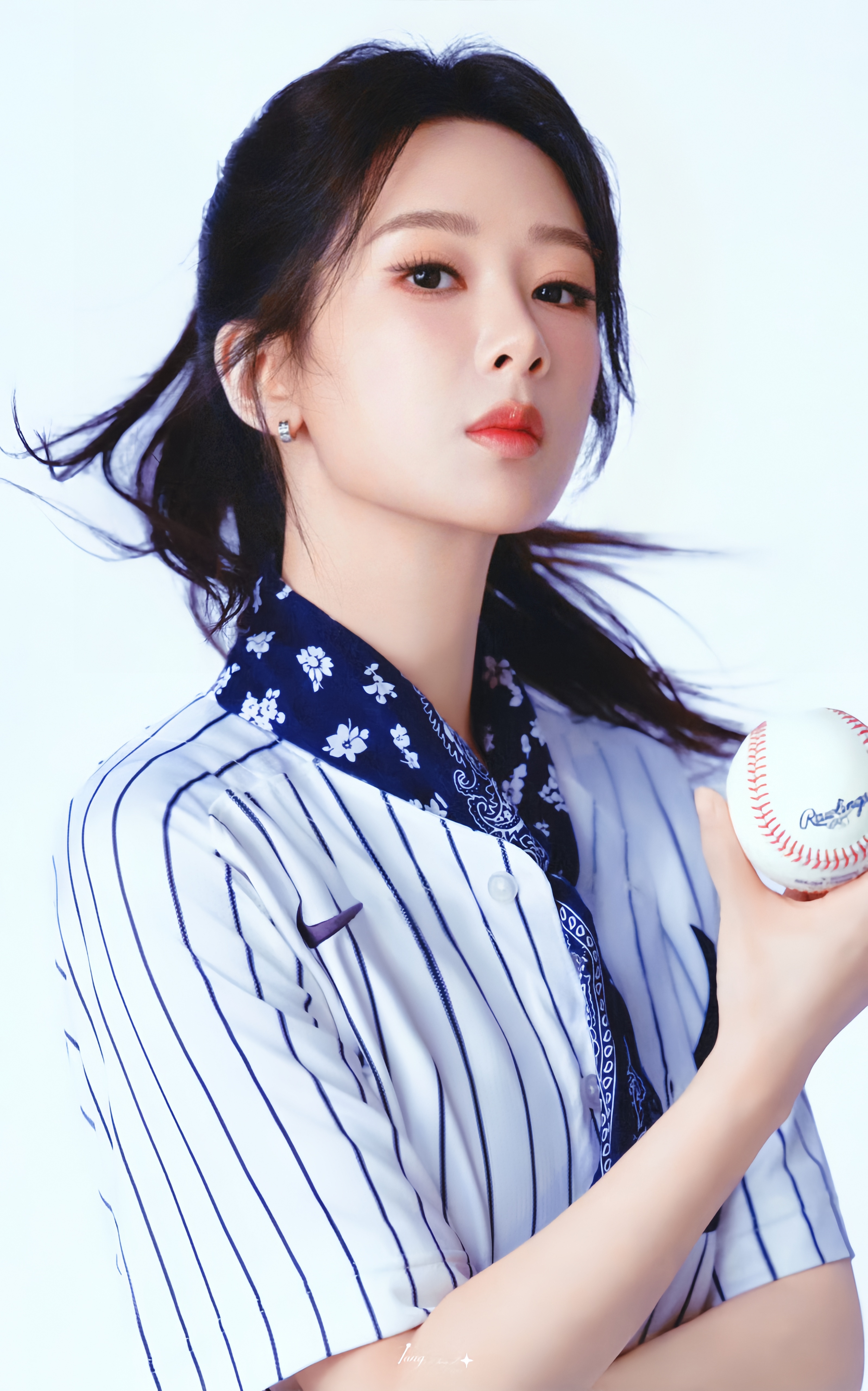 杨紫♡⚾:“约球么”中国环境报专访杨紫 yz杨紫mlb棒球文化推广大使