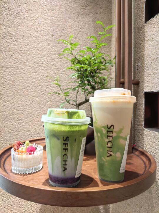 合生汇奶茶新王炸！山野风装修出片率100%📸
