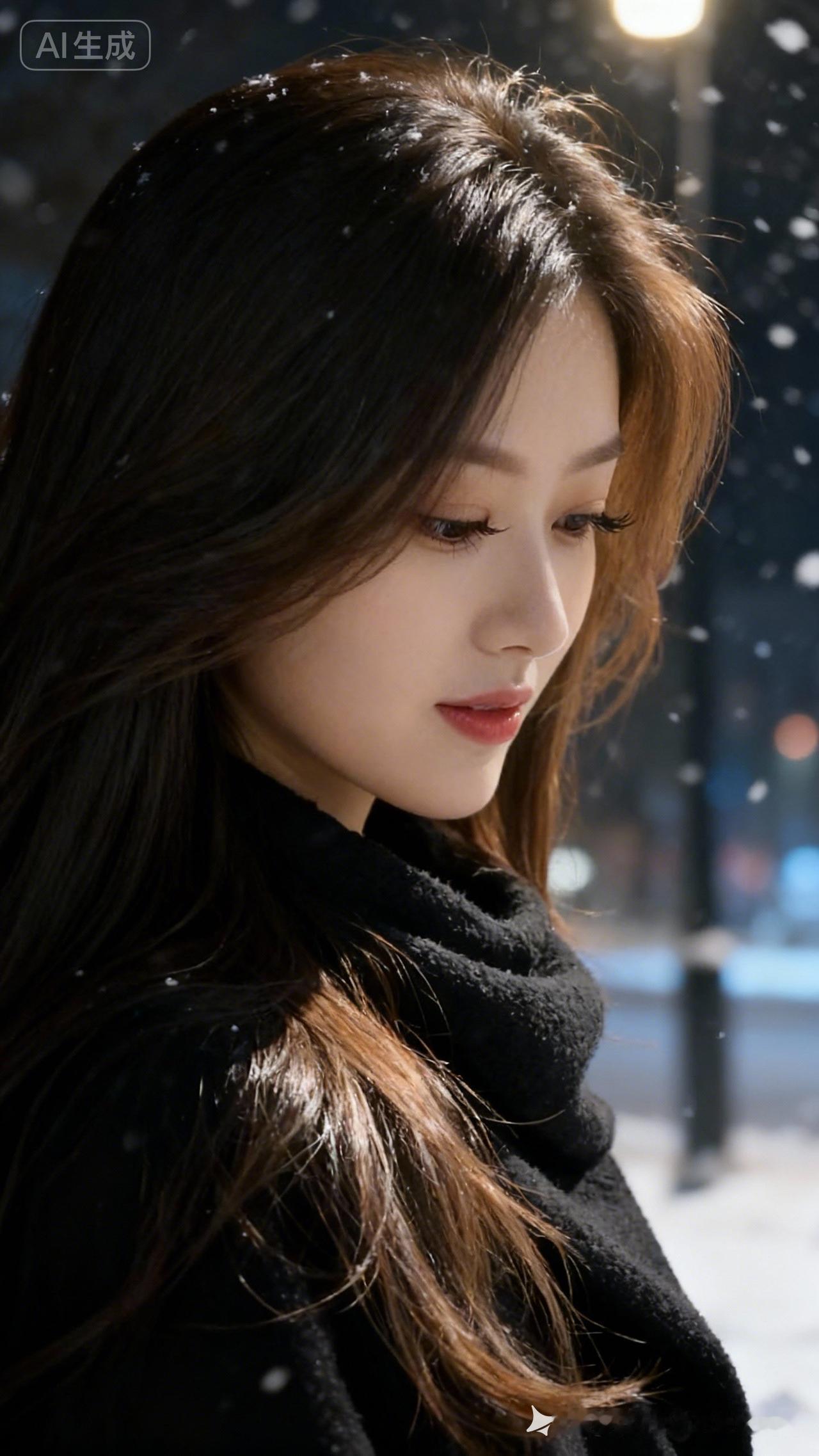 冬日暖阳下，雪中漫步的温柔时光！