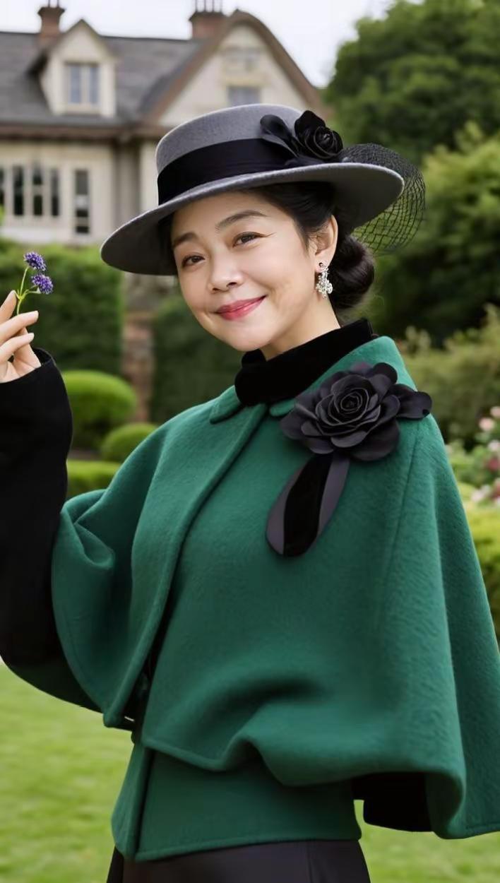 今日分享。AI英伦花园照 ai创作