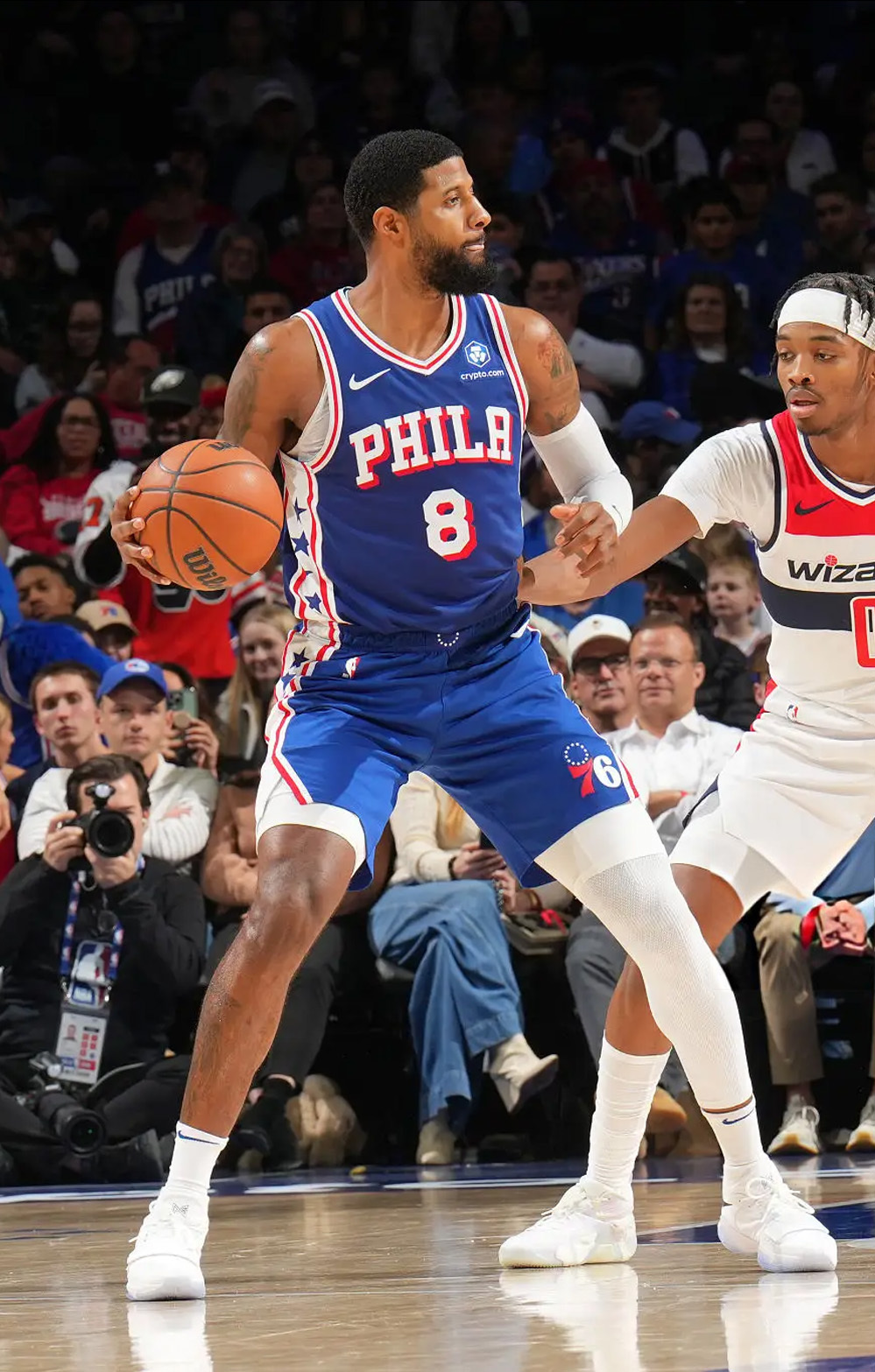 保罗·乔治 · Nike PG1登场33分钟 11投7中 三分球8投4中23分 