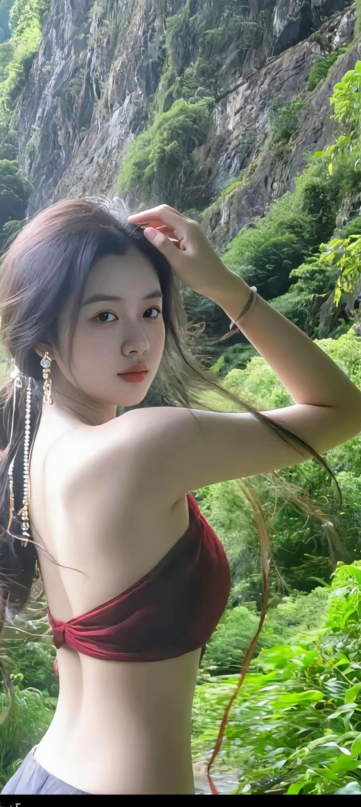 清纯甜美的样子漂亮吗