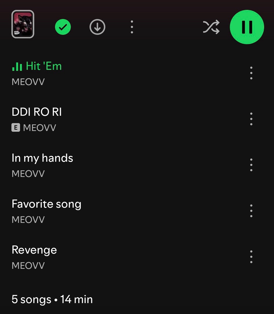 ▪️Ddi Ro Ri：Narin、Ella、Gawon参与作词▪️In my 