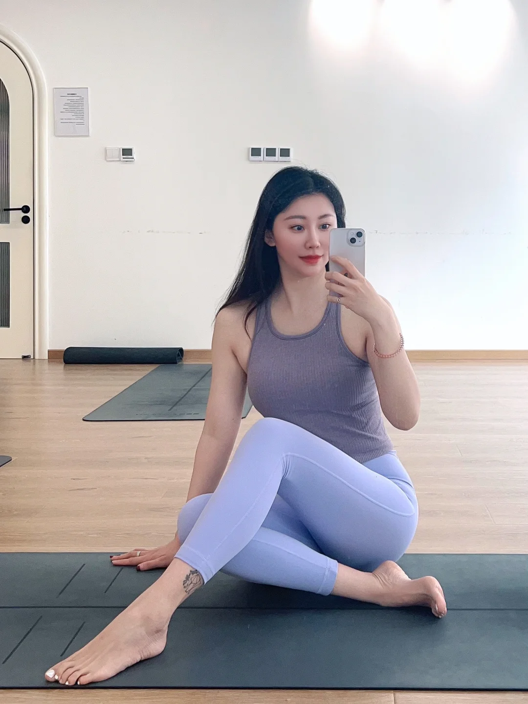 36岁姐姐🧘‍♀️ 紫色很有韵味，被自己美哭