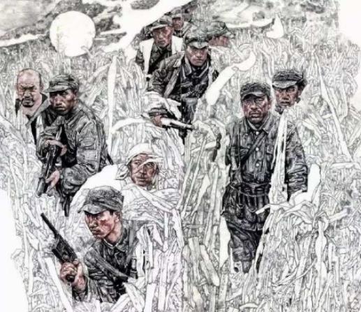 1942年河北悬崖绝境：50名八路军躲18个山洞20余天，全靠一根麻绳与一位大娘