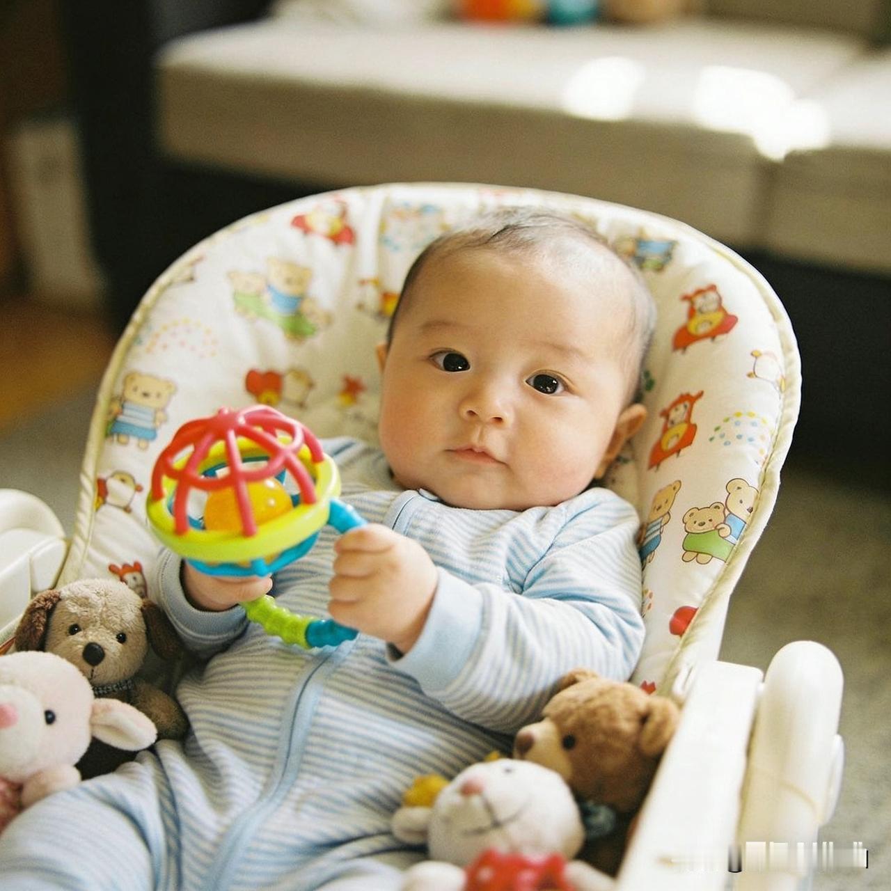 我姐，几个月前生了个二胎，她现在一天到晚在家带孩子。

她每天都会给我发她孩子的