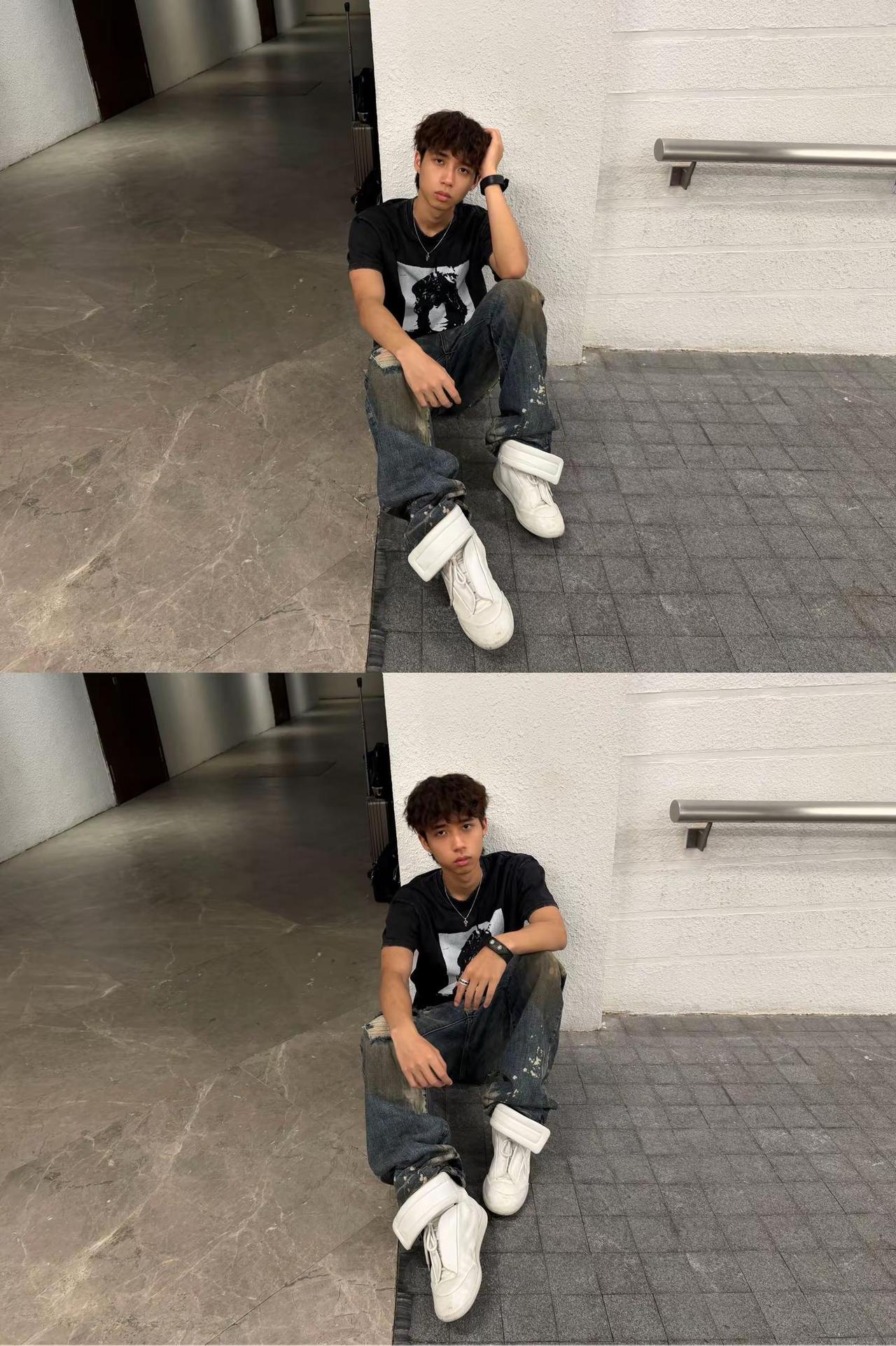 我是后背。街头穿搭 inmyfeelings