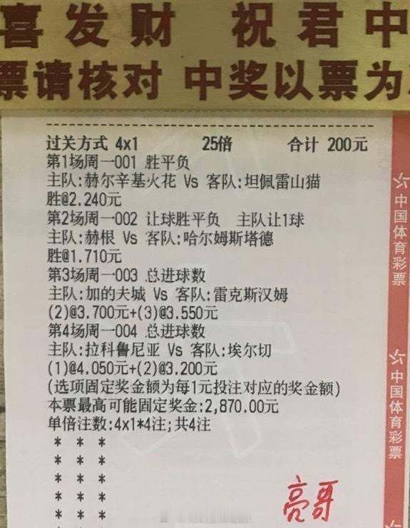 亮哥昨日复盘，昨晚4✅3差 除了第二场其他比分 进球数都对，差一点点就拿下了。有