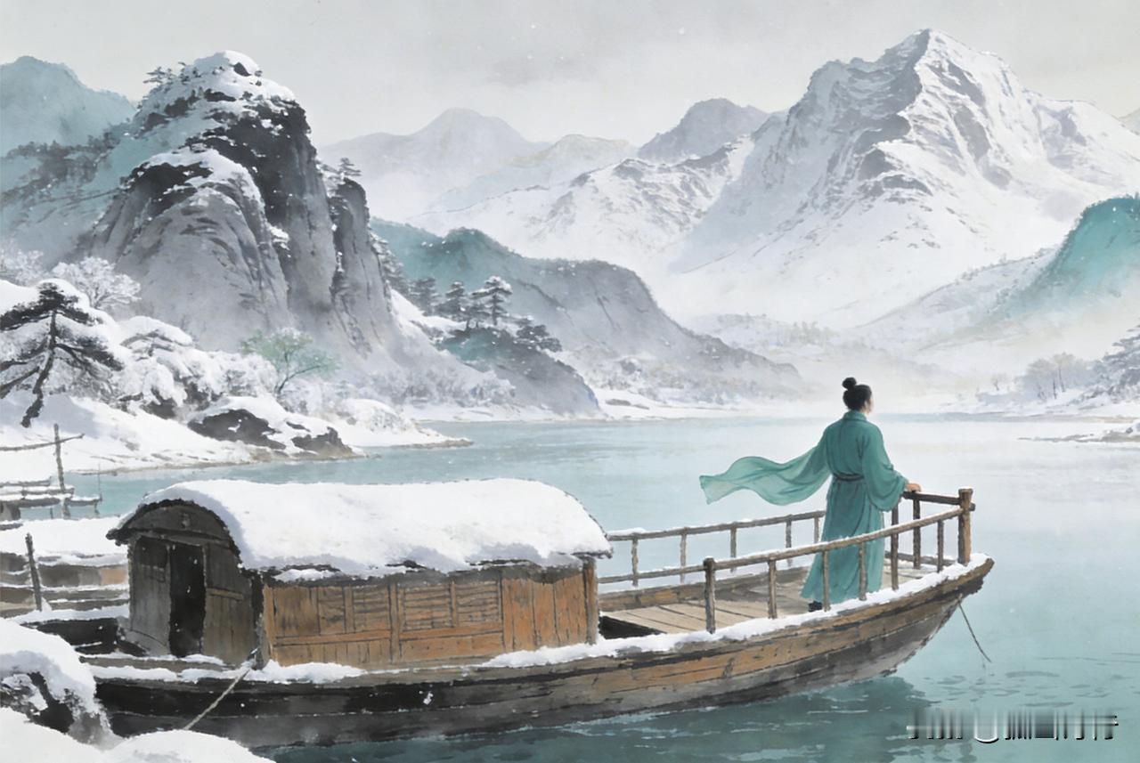 湘江望春  〔文｜狐山诗行〕
 

岳岭千秋雪满巅，
湘江万里系归船。
凭栏尽览