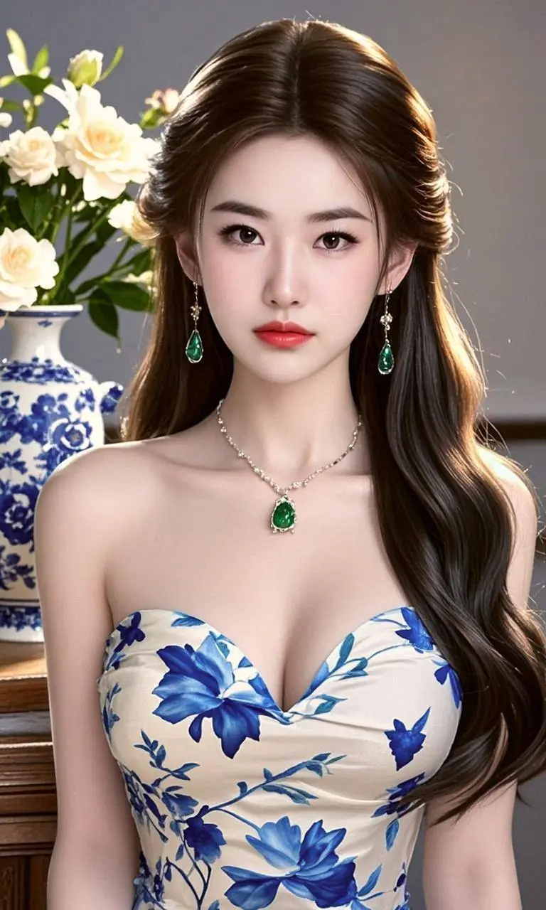 AI瓷韵佳人