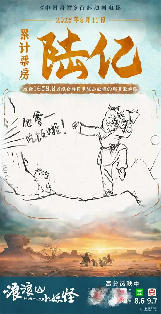 【电影#浪浪山小妖怪热映带火周边产品#】这个暑期，国产动画电影再次迎来高光时刻：