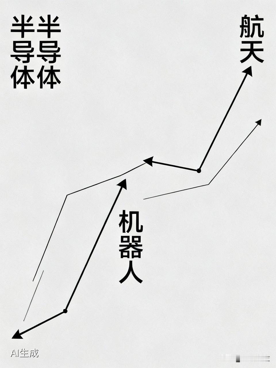今天半导体、航天、机器人，三个板块大跌，资金博弈白热化，最终谁是“真神”，明天见