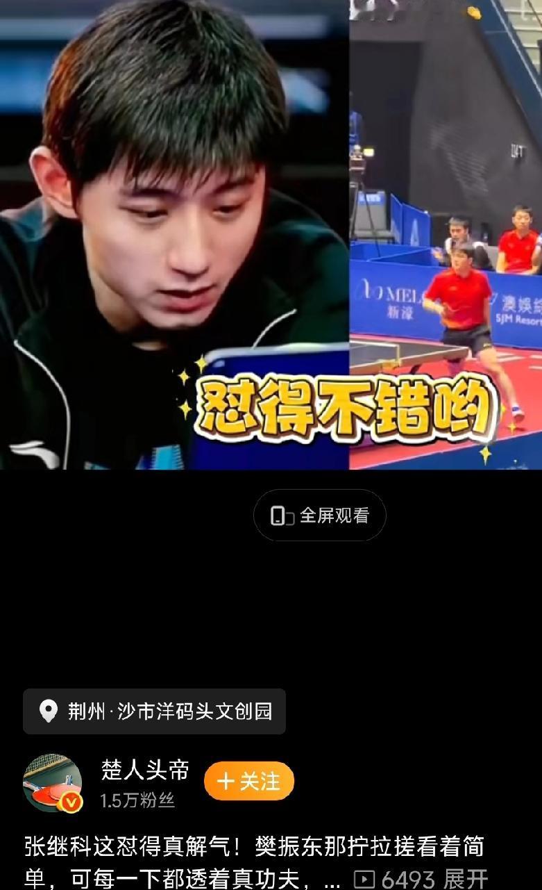 樊振东可是咱们国乒的一员骁将。他在赛场上的表现堪称卓越，尤其是他的拧拉搓技术，在