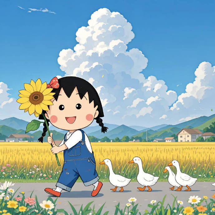申请成为恁的新头像‖快乐的小丸子 ​ ​​​