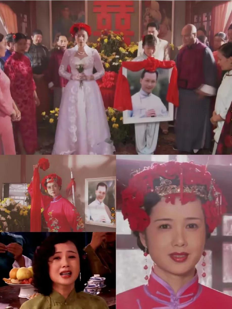 再看《大宅门》里白玉婷和万筱菊照片结婚那段，小时候只觉得奇葩，如今再看，满是佩服