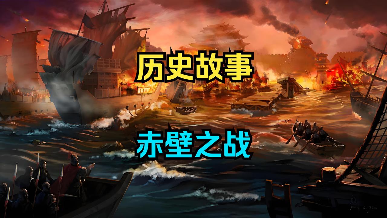 "黄盖诈降火攻破曹船，孙刘联军以五万敌二十万，借东风定鼎三国雏形。"