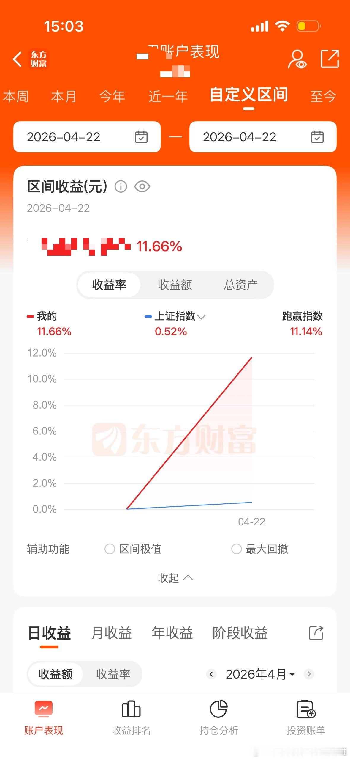 大家都在晒收益，我今天也在晒，每次晒完大收益。马上就该亏钱了 