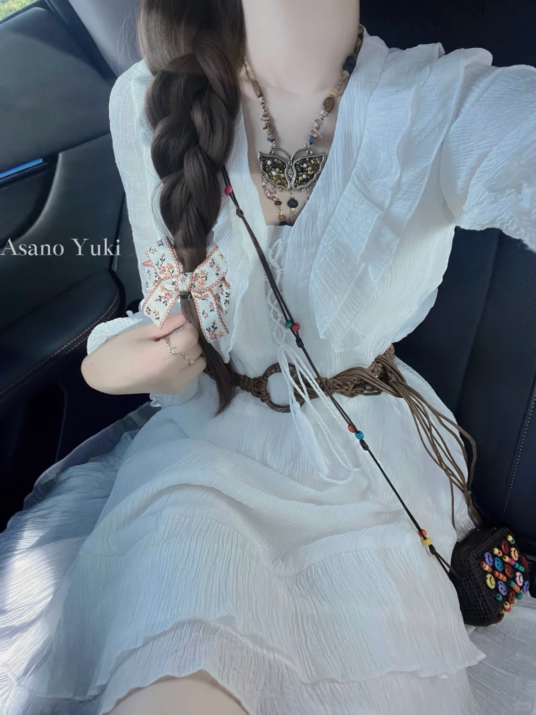 啊啊啊！这条裙子太适合去新疆拍照穿啦！！🤎