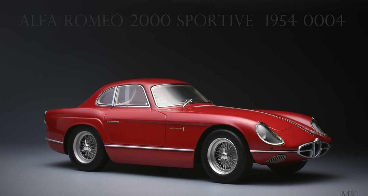 1/18 Alfa Romeo 2000 Sportive
上世纪50年代初，为