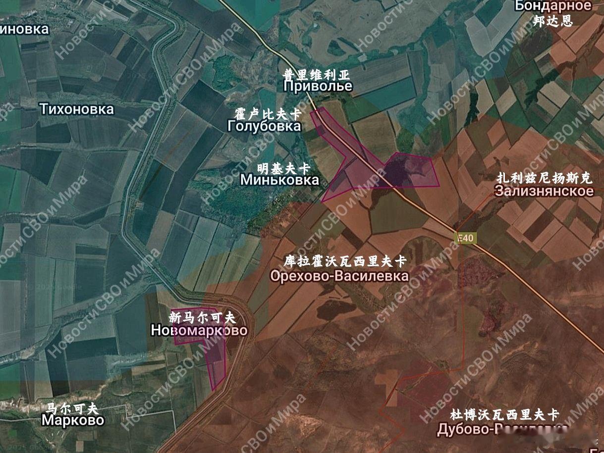 俄军沿M03继续推进来源：Новости СВО и Мира 🇷🇺©俄乌局