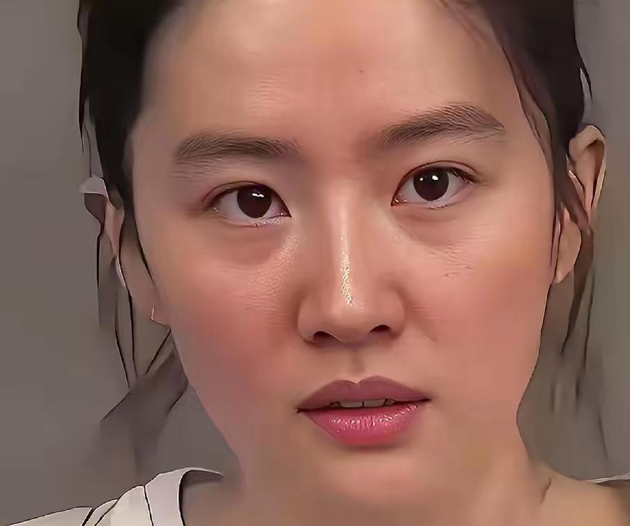 女神刘亦菲，神仙姐姐也发福了