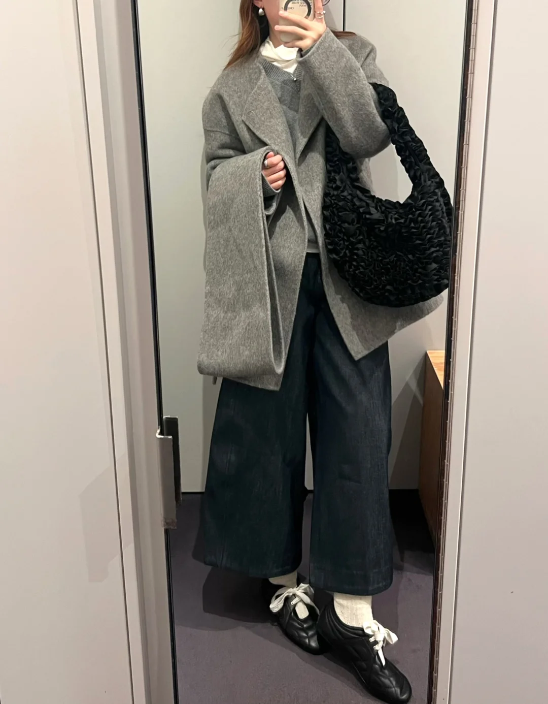 COS试衣间｜这套秋冬打工人穿搭好慵懒气质！