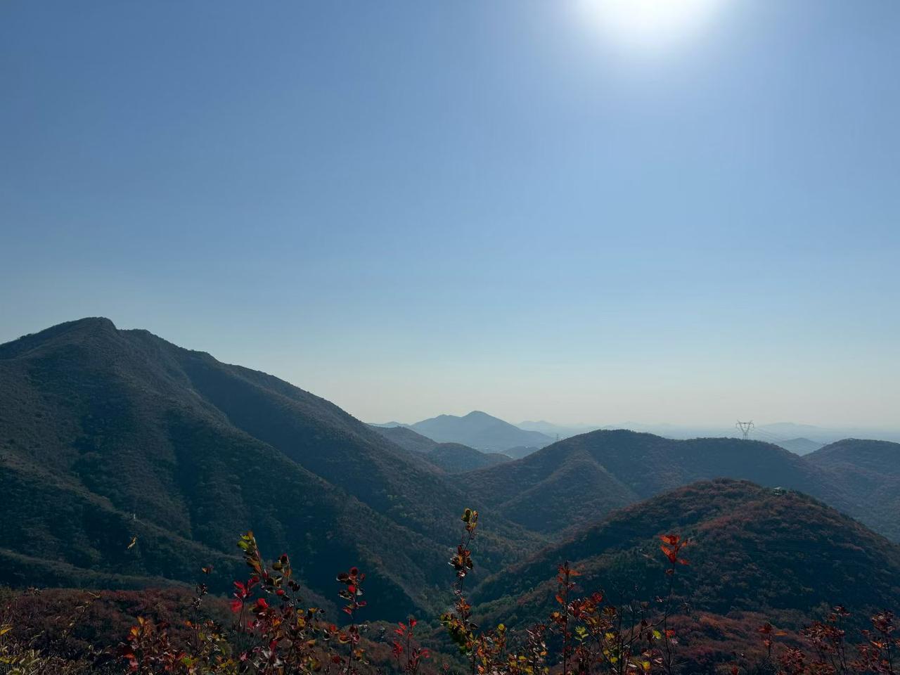 空气真好，山里没有城市的沙尘。不过，早晚太冷，这也是实际情况[捂脸][捂脸][捂