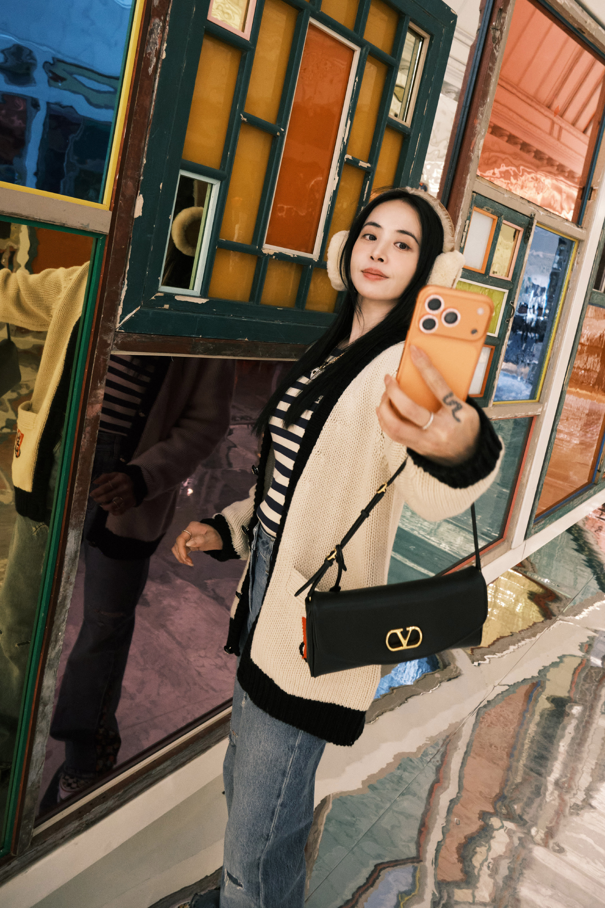 蔡依林 × Valentino 探店 期待今晚看秀造型 📸巴黎高定时装周