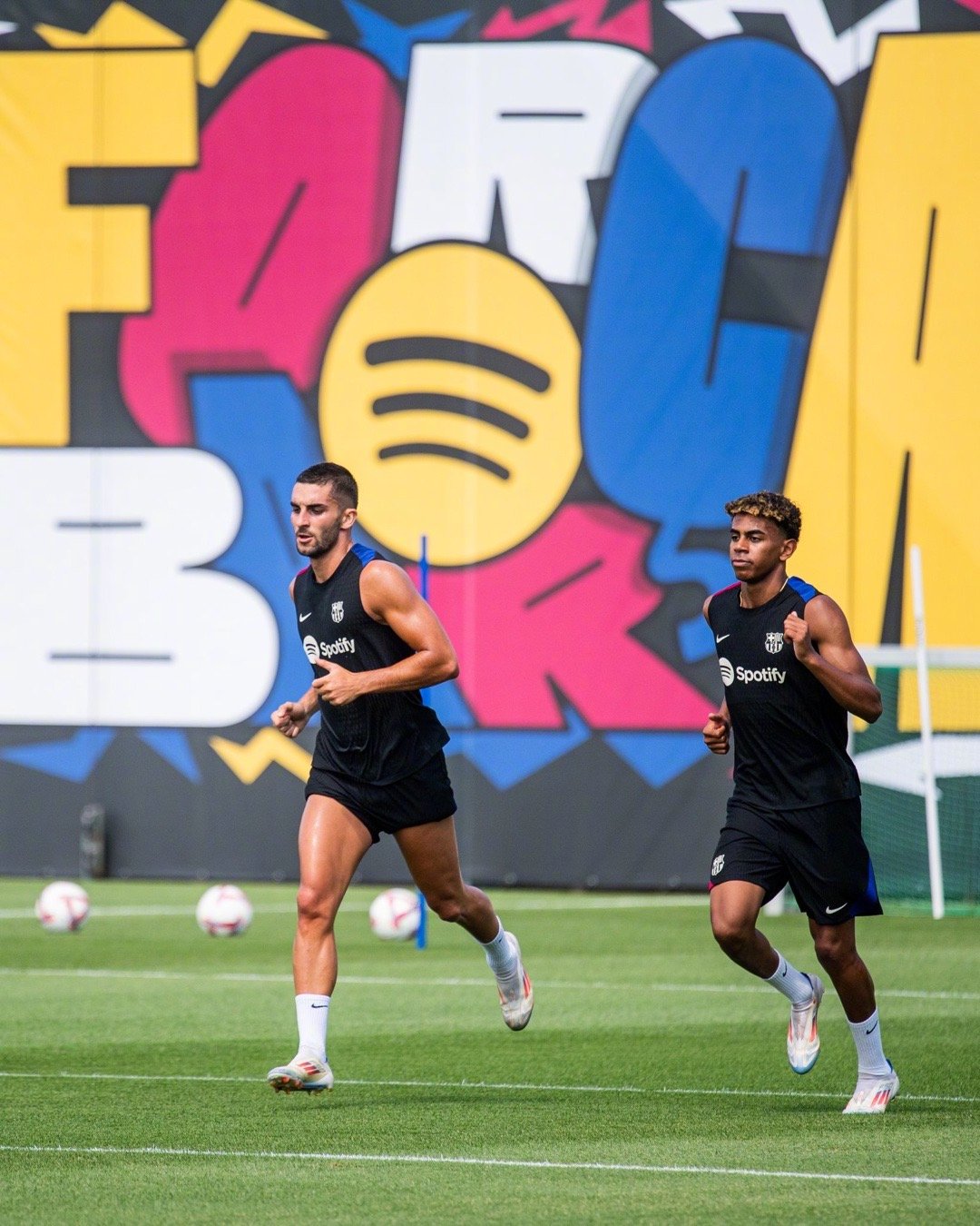 今日训练#巴萨# ​​​