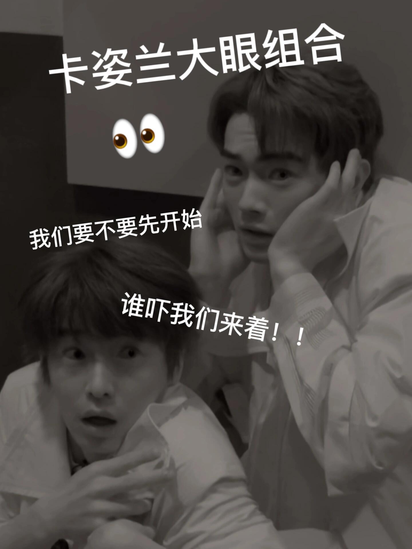 许凯彭昱畅30岁正是被吓的年纪都说了不要把我们彭昱畅和许凯放一起啊！脆皮兄弟经不