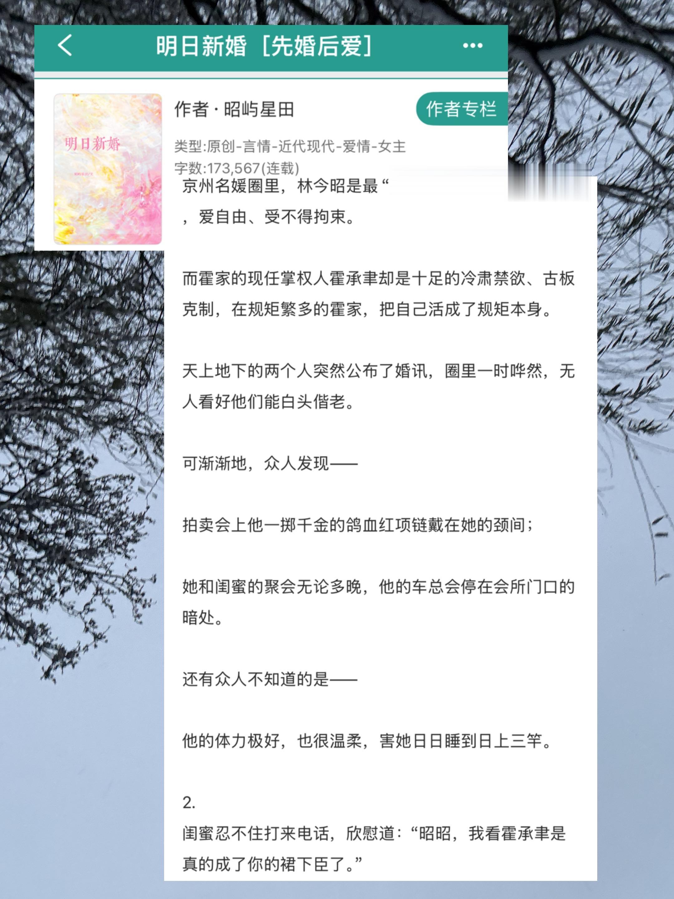 小说 推文超好看小说 小说推荐