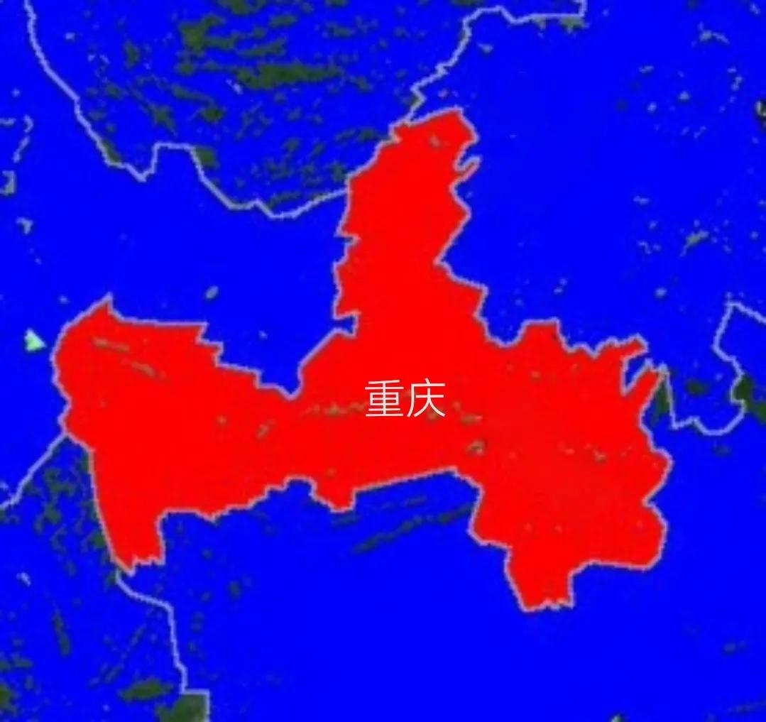 如果把北上广深等大咖比作是豪华小汽车，那重庆就是一辆拖挂车。6万平方公里山区，2