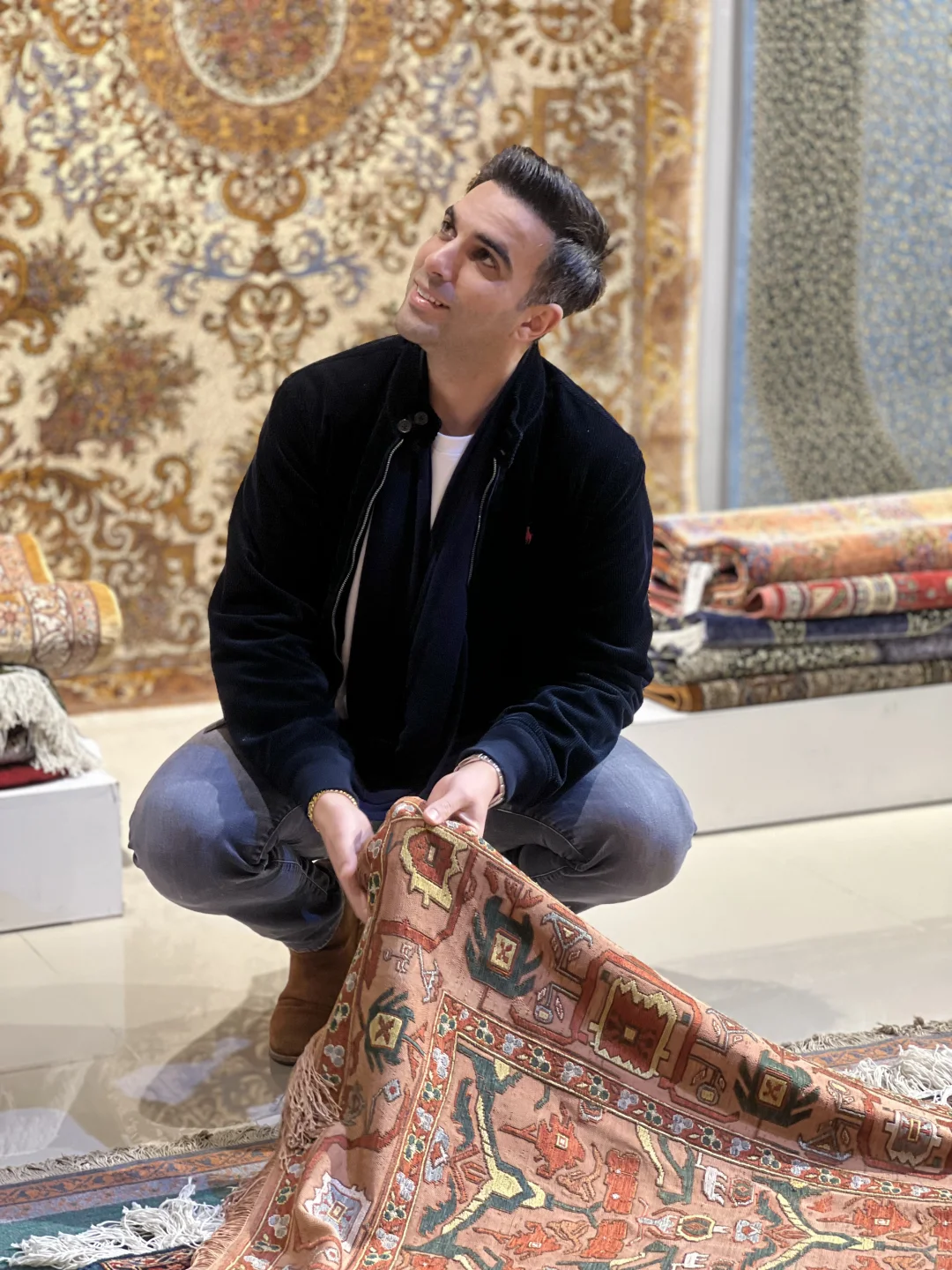 🧶 A Day of Carpets and Conversation ☺️